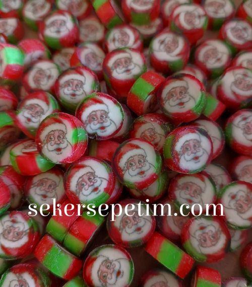 NOEL BABA DESENLİ KIRMA AKİDE ŞEKERİ 250 GR